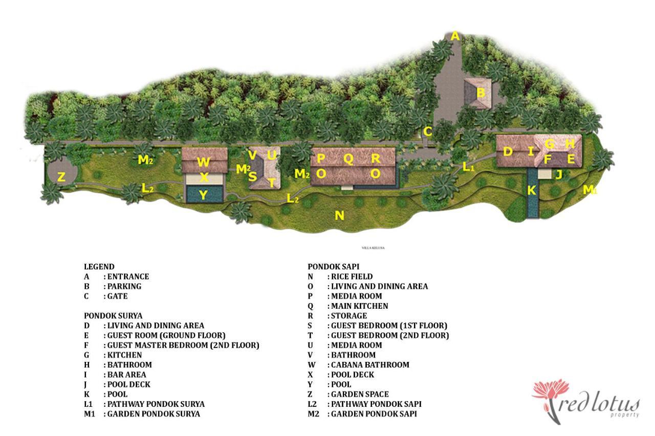Villa Kelusa Ubud  Luaran gambar